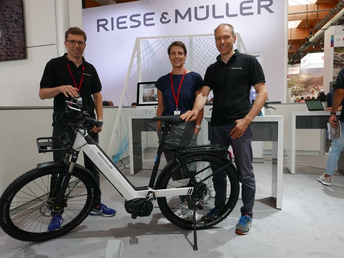 Riese & Müller MDs Heiko Müller, Dr. Sandra Wolf & Markus Riese