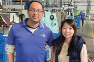 Paul Tsai and Paula Chen