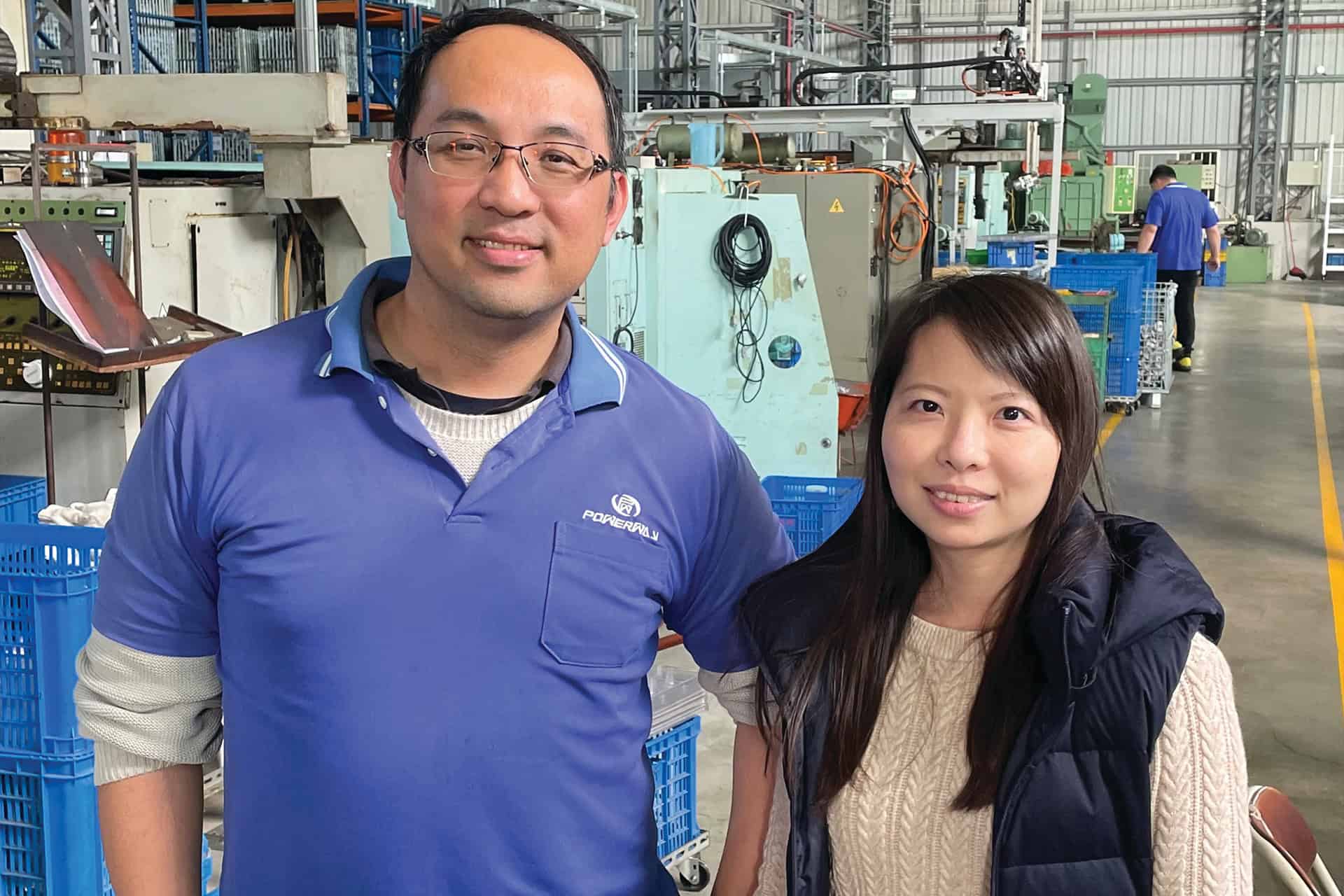 Paul Tsai and Paula Chen