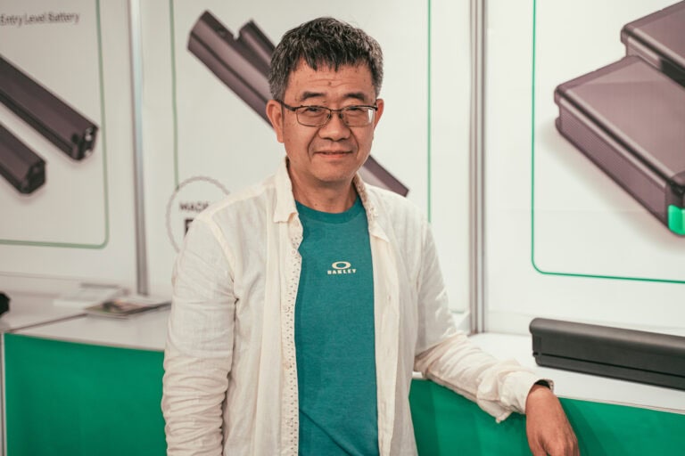 Mo-Hua Yang is General Manager of Greenway Battery Europe. (Photo: Werner Müller-Schell)