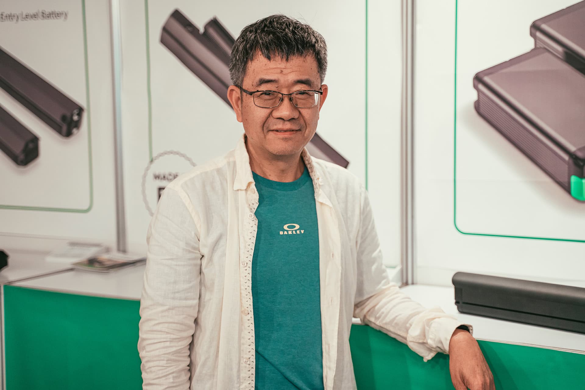 Mo-Hua Yang is General Manager of Greenway Battery Europe. (Photo: Werner Müller-Schell)